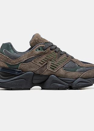 Мужские кроссовки new balance 9060 коричневые оригинальные 37