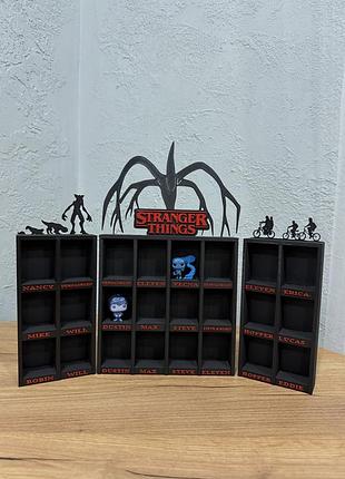 Велика підставка, будинок під фігурки дивні дива stranger things
