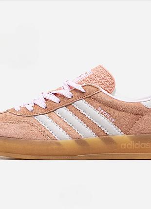 Женские кроссовки adidas gazelle оранжевые оригинальные