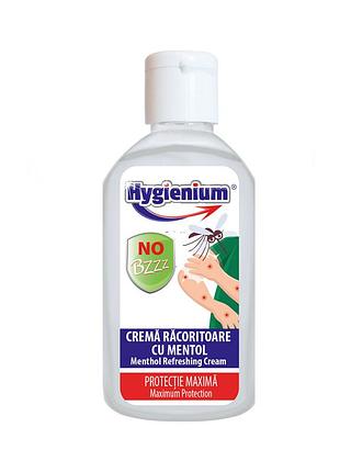 Освежающий ментоловый крем после укусов комаров hygienium, 85 мл