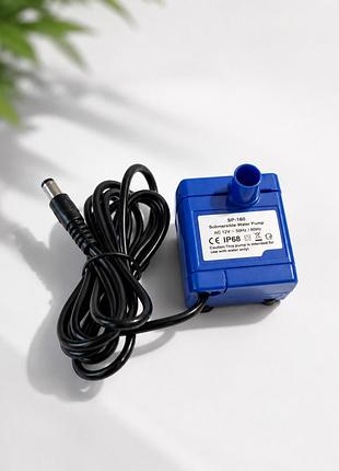 Погружающий водяной насос sp-160 12v ip68 для фонтанов, аквариумов, циркуляции воды