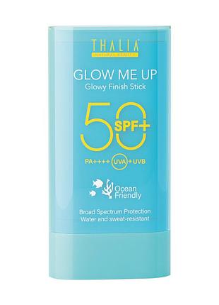 Сонцезахисний сяючий стік для обличчя з spf 50 thalia, 20 мл