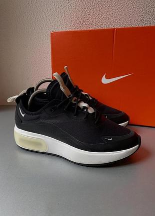 Оригінальні повсякденні жіночі кросівки nike air max dia 39-39.5 розмір 25 см чорного кольору