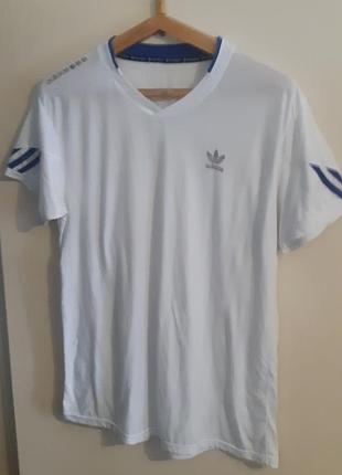 Чоловіча біла футболка adidas originals (оригінал)