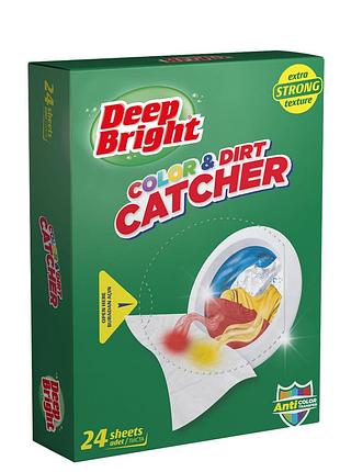 Салфетки-уловители для стирки deep bright, 24 шт.