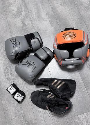 Тренувальні рукавиці everlast powerlock 12 oz