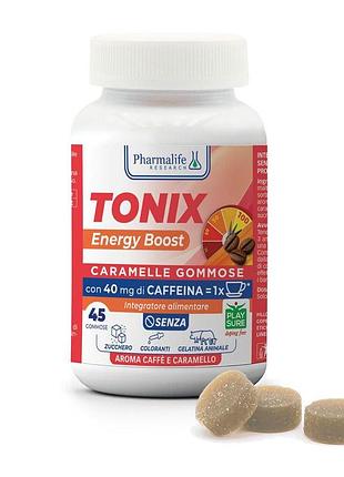 Диетическая добавка tonix "заряд энергии", 45 жевательных желейок