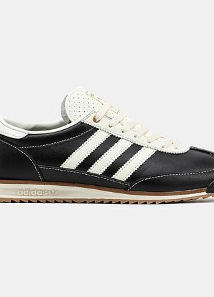 Мужские кроссовки adidas sl '72 черный белый оригинальные 41