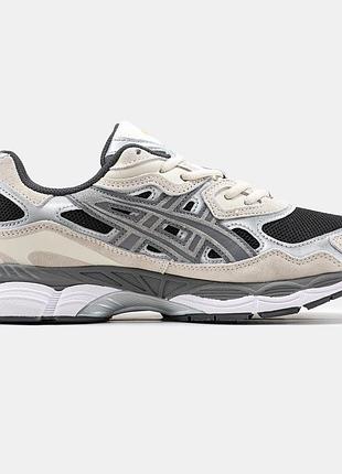 Мужские кроссовки asics gel-nyc бежевые оригинальные 38