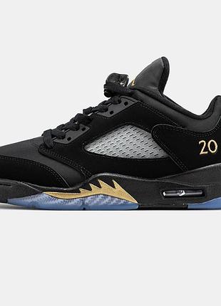 Мужские кроссовки nike air jordan 5 retro low x clot 40-41-42-43-44-45