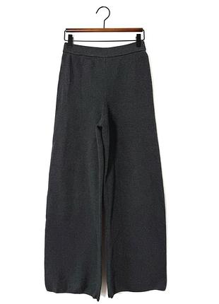 Вʼязані широкі брюки з еластичним поясом uniqlo