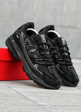 Зимові чоловічі кросівки new balance 758 cordura чорні кордура, термо кросівки нью баланс з вологозахистом 44