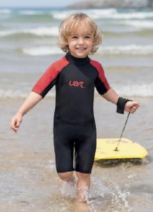 Детский гидрокостюм для плавания urban beach sharptooth shorty triathlon