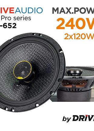 Автомобільна акустична система drivex md-652 6.5" 120w 4om