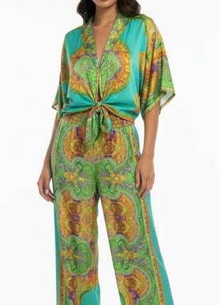 Брюки-палаццо из вискозы от zara