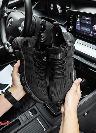 Чоловічі кросівки adidas boost чорні