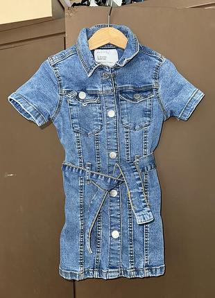 Платье denim