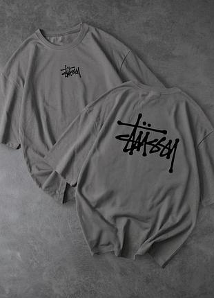 Футболки оверсайз stussy