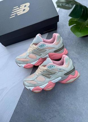 Кросівки new balance 9060, blue pink