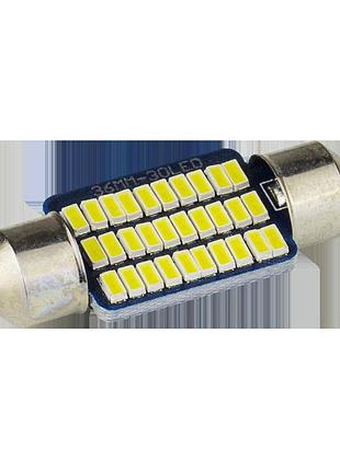 Світлодіоди в габаритні вогні. підсвітку номера та в салон drivex t11-110 36mm 3014-30 12v автомобільні світлодіоди 12в