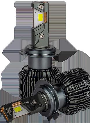 Led лампи автомобільні drivex ul-01 delux h7/h18 5.5k 65w can