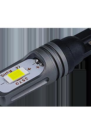 Світлодіоди в габаритні вогні. підсвітку номера та в салон drivex t15-201 csp3570-2 12-24v can автомобільні світлодіоди