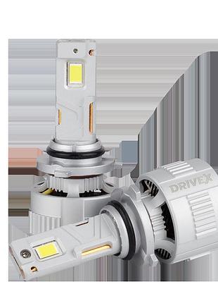 Led лампи автомобільні drivex hyper-01 hb4(9006) 166w 9-32v 6k к-т.