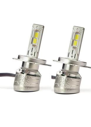 Светодиодные лампы geermax eagle one h4 65w 6000k can bus