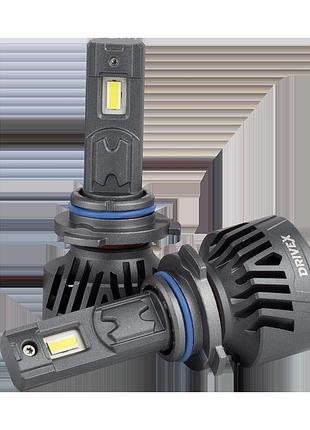 Led лампи автомобільні drivex led лампи серії al-15 pro hb4(9006) 65w 9-60v 5.5k к-т.