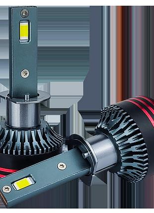 Led лампи автомобільні drivex fe-01 h3 57w can 9-32v 6k