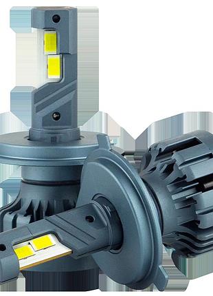Led лампи автомобільні drivex al-01 pro h4 h/l 52w can 9-32v 6k