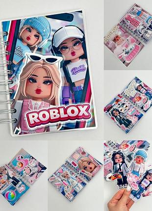 Альбом роблокс roblox на липучках