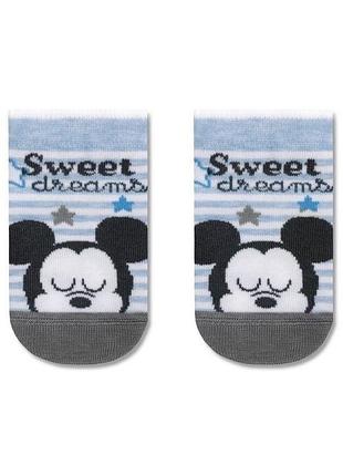 Носки детские conte-kids disney 17с-127/1спм (347) короткие 12 (18-20), светло-голубой