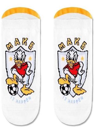 Носки детские conte-kids disney 17с-171спм (368) ультракороткие 22 (33-35), белый