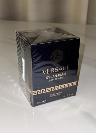 Парфуми жіночі versace dylan blue  духи зі шлейфом парфюм 100 мл франція