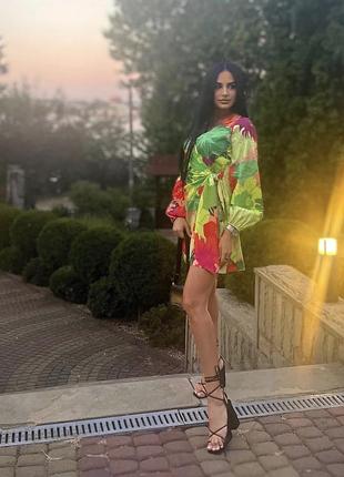 Плаття сатинове boohoo
