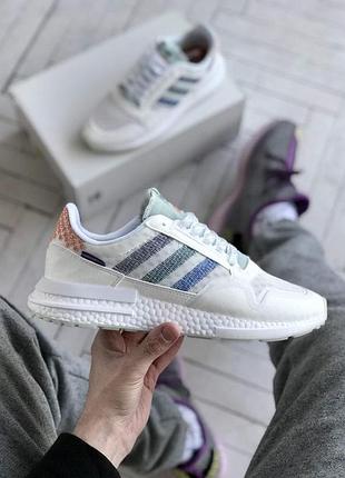 Белые кроссовки адидас зх 500 унисекс adidas zx 500 commonwealth 41