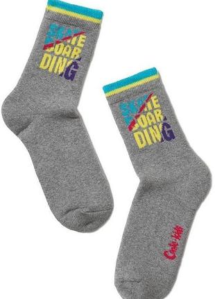 Носки детские conte-kids sof-tiki (419) махровые 20 (30-32), серый