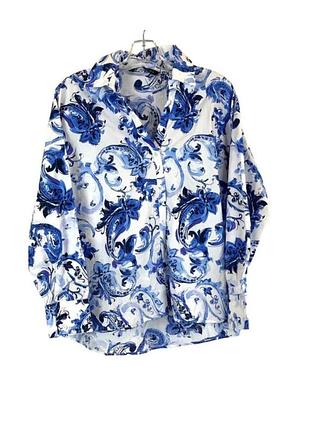 Оверсайз сорочка рубашка zara