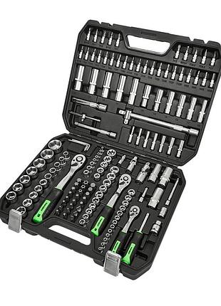Профессиональный набор инструментов в кейсе winso pro 1/2", 1/4", 3/8" 72t, cr-v, 150ед.