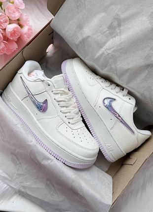 👟 кроссовки nike air force 1 low lavander / наложка bs👟