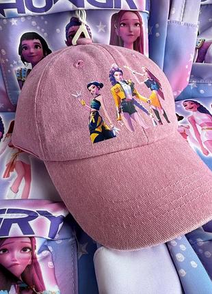 Джинсова кепка/бейсболка k-pop hunters