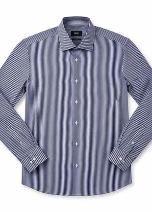 Брендова сорочка boss (hugo boss) – стан нової – big size
 100% оригінал.
склад: 100% cotton