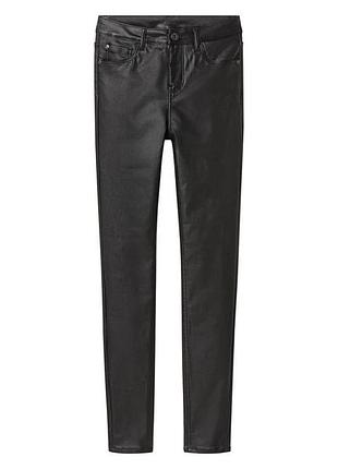 Джинсы skinny с искусственной кожы для женщины esmara lenzing ecovero 485499 34(xs) черный