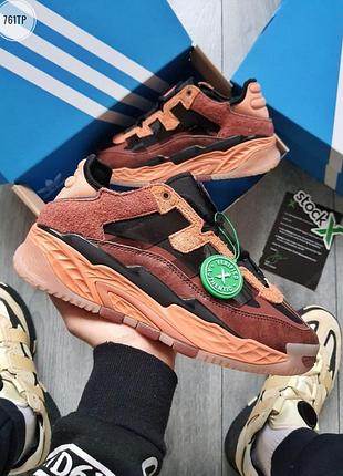 Adidas niteball мужские кроссовки коричневые размер 44 (28 см) 41
