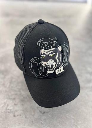 Кепка only the blind london panther trucker чорна оригінал