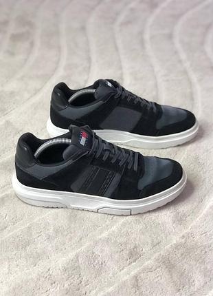 Кожаные мужские кроссовки tommy jeans, кожаные брендовые кроссовки р.44