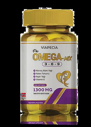 Дієтична добавка dr.clinic"омега 3-6-9" 200 капс