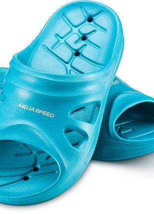 Шльопанці aqua speed florida розмір 38 блакитний взуття для моря, пляжу, басейну, плавання