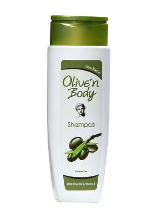 Шампунь для волос с оливковым маслом olive'n body, 400 мл